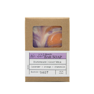 Bar Soap Scent #223 | Goat Milk | Lavender Orange Blossom