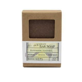 Bar Soap Scent #600 | whiskey + vanilla + cedarwood *DISCONTINUED