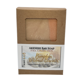Bar Soap #448 | Pumpkin Walnut Biscotti