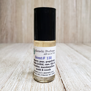 Perfume #138 | raspberry, rose, marshmallow, woods