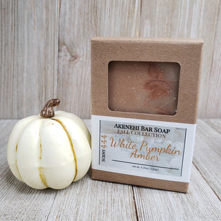 Bar Soap #444 | White Pumpkin Amber