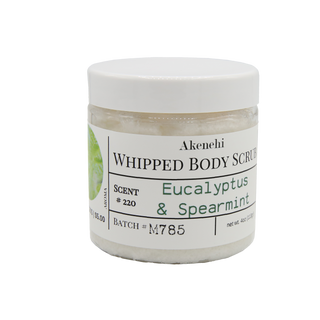 Whipped Soap Body Scrub #220 | Eucalyptus Spearmint