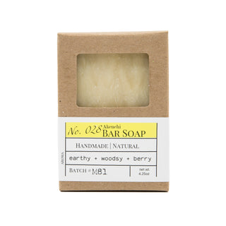 Bar Soap Scent #028 | goats milk | earthy + woodsy + berry aroma