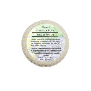 Bath Salt Tablet #321  Unwind