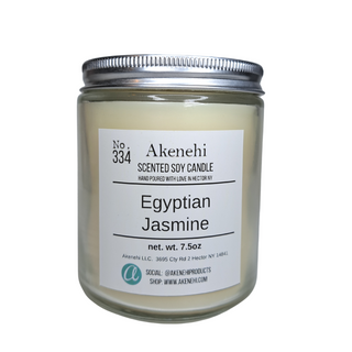 Candle #334 | Egyptian Jasmine - 7.5oz