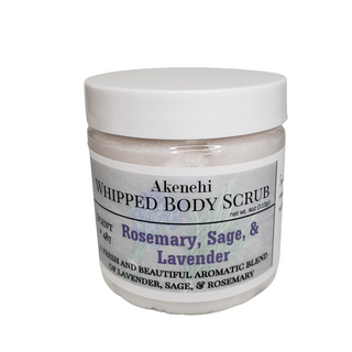Whipped Soap Body Scrub #487 | Rosemary Sage & Lavender