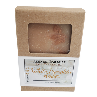 Bar Soap #444 | White Pumpkin Amber